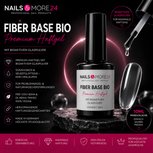 NAM24 - Fiber Base Bio | Premium Haftgel 10ml Pinselflasche